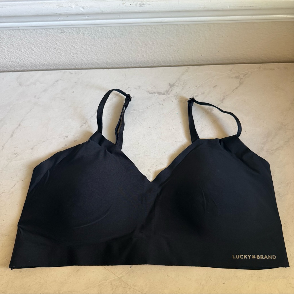 Lucky Brand Black Womens Bralette 2 For 22